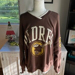 San Diego Padres oversized sweatshirt womens